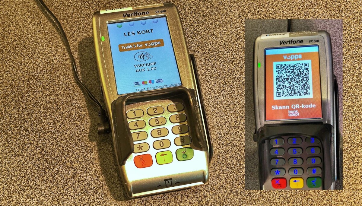 Vipps så var QR-satsingen i kortterminalene over
