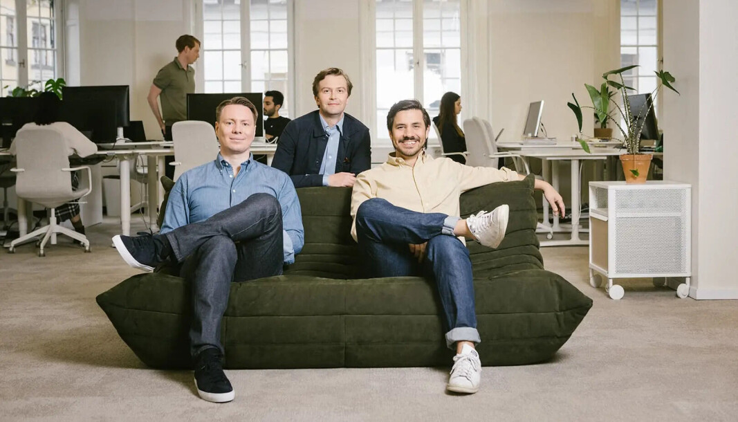 Anyfin ble grunnlagt i 2017 av Sven Perkmann (t.v.), Filip Polhem og Mikael Hussain,. Anyfin ble grunnlagt i 2017 av Sven Perkmann (t.v.), Filip Polhem og Mikael Hussain,.