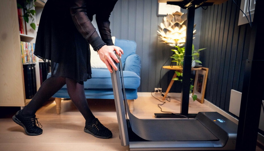 - Den siste uken har jeg gått 220.000 skritt