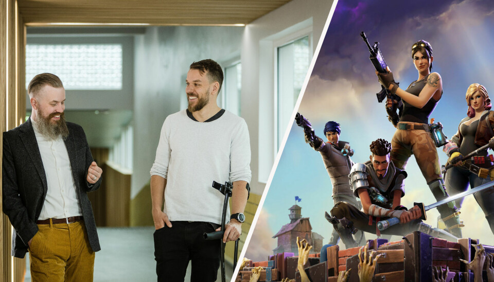 Morten Zetlitz og Anders Heivoll i Apprendly bruker Epics Unreal Engine til elæring.