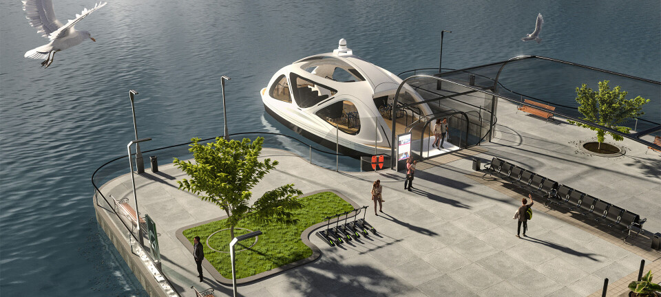 Henter 20 millioner kroner til selvkjørende byferjer