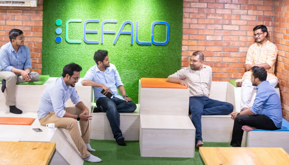 Fra Cefalos kontor i Dhaka, Bangladesh Fra Cefalos kontor i Dhaka, Bangladesh
