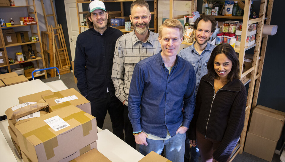 Teamet i Slowly da Shifter besøkte selskapet da pilene pekte i riktig retning.