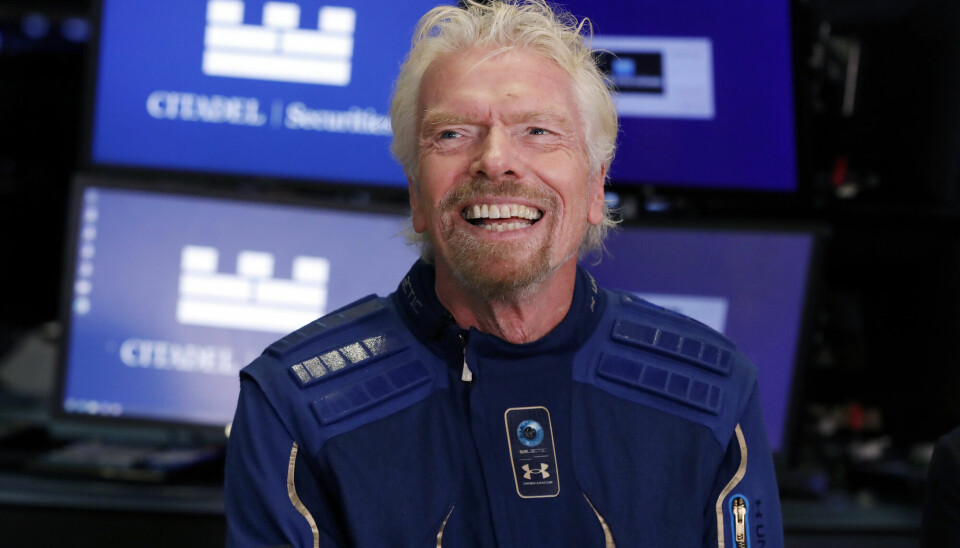 Seriegründer Richard Branson står bak et entreprenørnettverk som kalles Maverick1000.