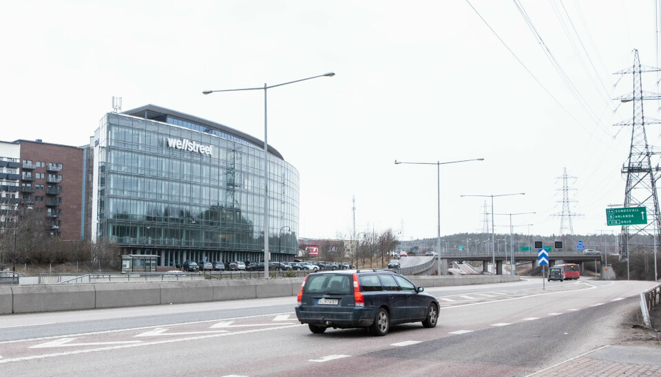 Wellstreets hovedkontor ligger i krysset der E4 møter E!8 fra Oslo. Fondet disponerer hele bygget, og mange av selskapene de har investert i sitter også her.