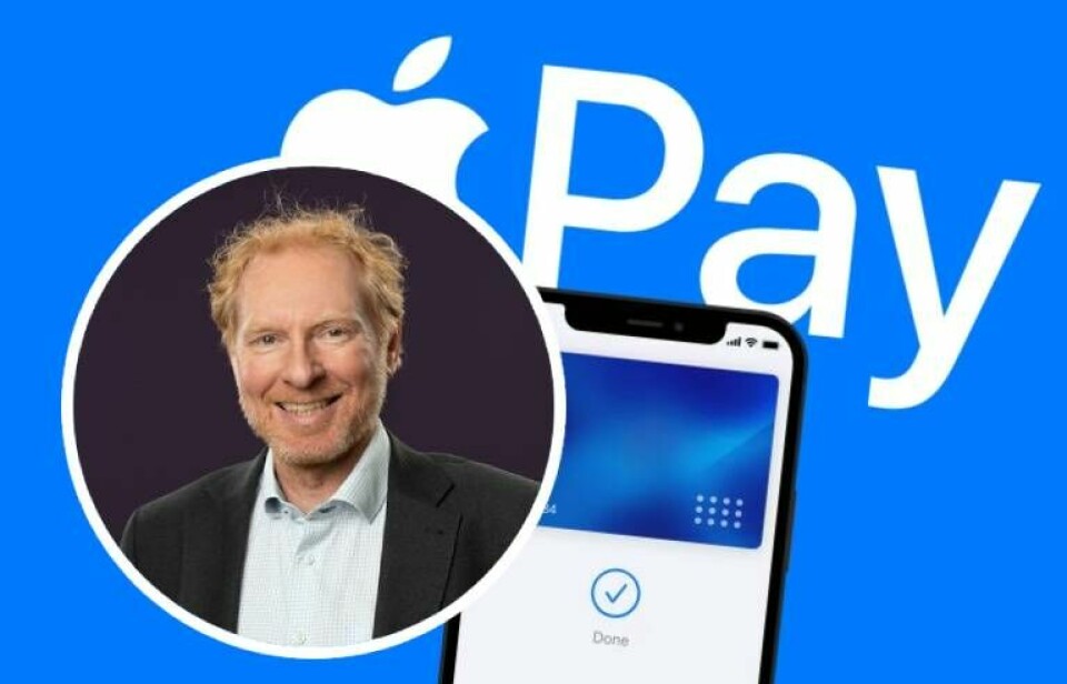 BankAxept, her ved leder for digitale betalinger, Jes Rasmussen, joober for å bli tilgjengelig i Apple Pay.