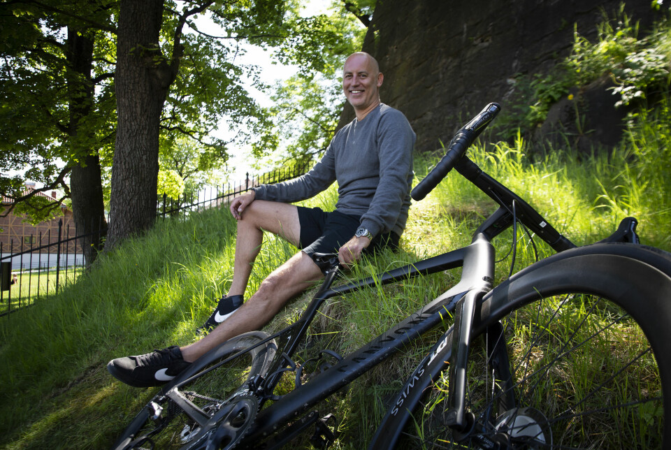 Jonas Rinde i Bikefolder er selv en ivrig syklist, og var i toppen i Norden i downhill-sykling da han var yngre.