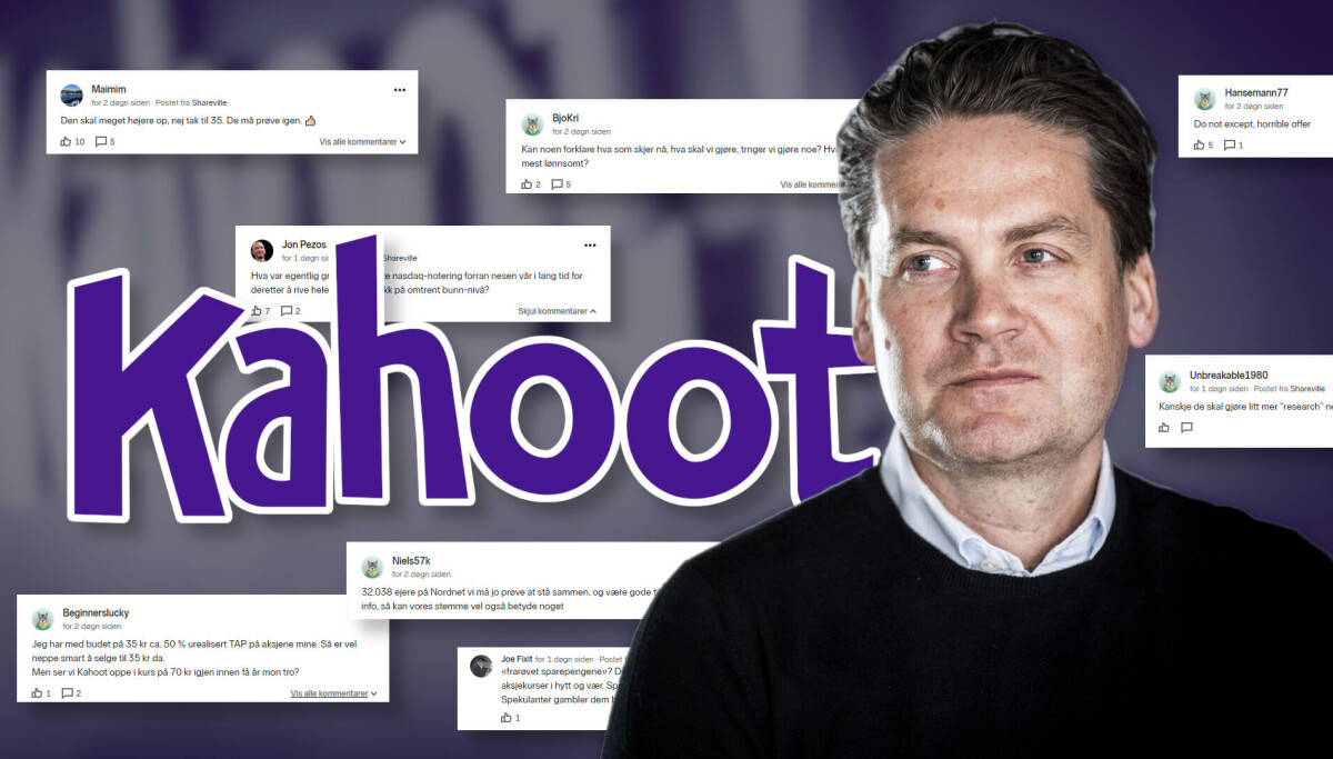 Kahoot-aksjonærer raser i nettfora: Kritikken hagler mot ledelsen