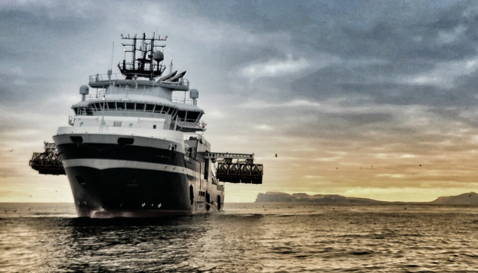 Skipet Arctic Pearl benytter ny teknologi utviklet av Ava Ocean til å plukke skjell på bunnen av Barentshavet.
