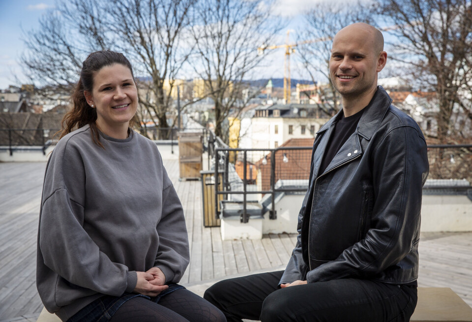 Maja Adriaensen og Knut Wien er gründerne bak Startup Norway.