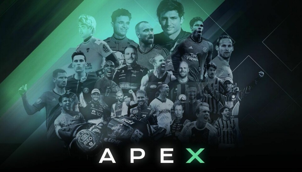 Et knippe av sportsstjernene som deltar i Apex.