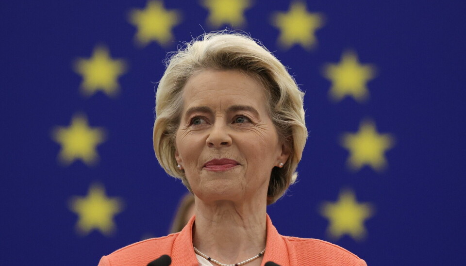 Leder i EU-kommisjonen Ursula von der Leyen.