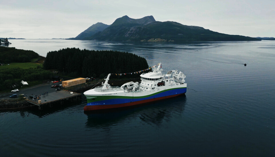 Med penger på bok, kunne reder Sørheim kaste loss med splitter ny hybrid fiskebåt.