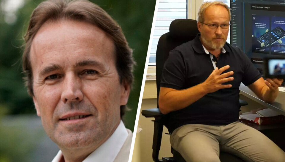 Peter Michel Heilmann og Frode van der Laak.