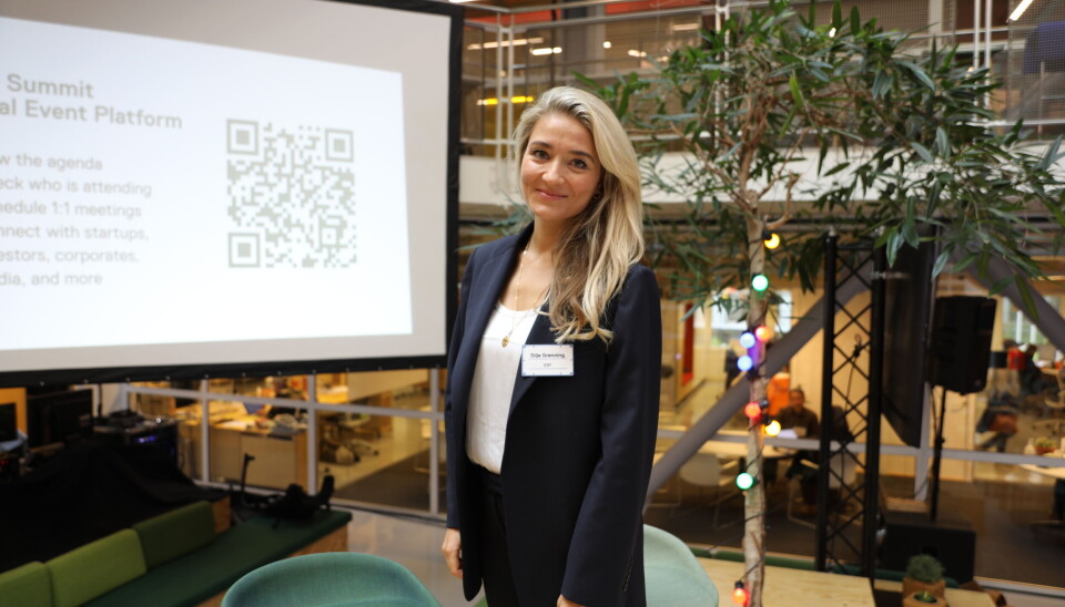 Investor: Silje Grønneng fra EIP deltok under en panelsamtale.