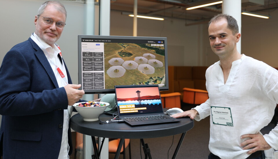 Solcelle: Ferske Human Solar jobber også med utvikling av solceller.