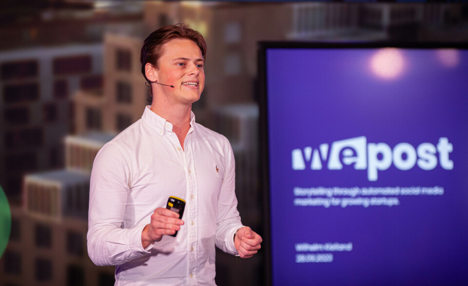 Wilhelm Kielland, CEO of Wepost