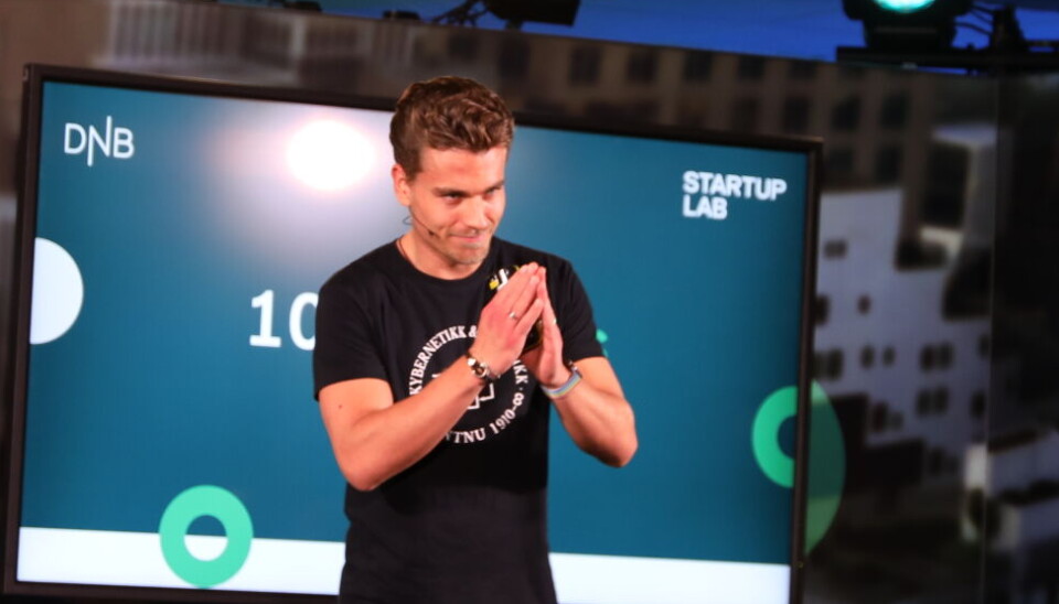 Finalist: CEO i Omnimod Tobias Drage Roti var en av finalistene.