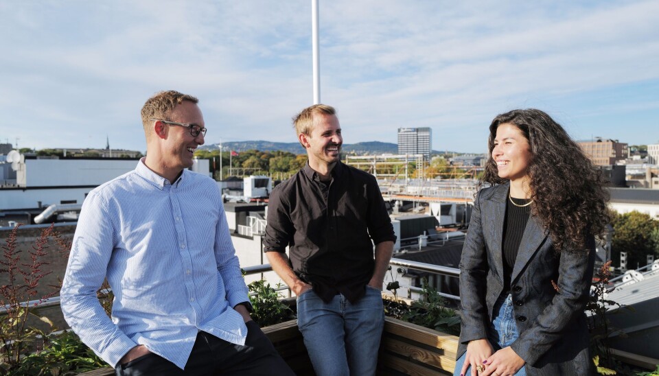 Thomas Harstad, Anders Mjåset og Kimberly Beijersbergen i Mesh.