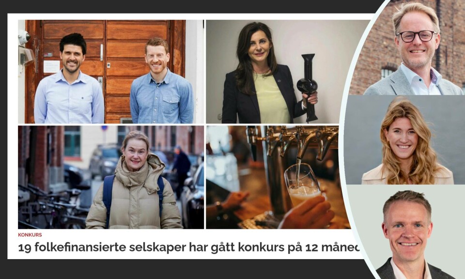 «Et heiarop til de som prøver å skape morgendagens næringsliv - også de som går konkurs»