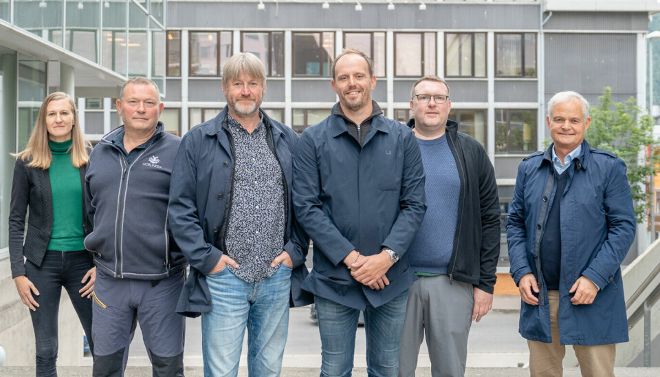 f.v. Ane Nordahl Carlsen, Kato Nilsen, Terje Sivertsen, Ivar Andreas Forn, Gøran Wiik Thomassen, og Ole Tom Andreassen.