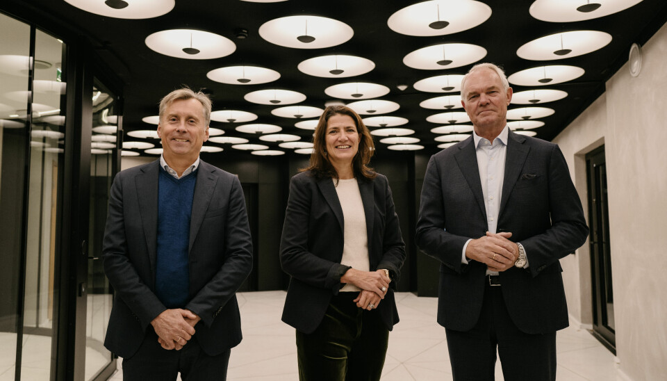 Liten grad av standardisering hemmer innovasjon i eiendomsbransjen, mener Entra, Storebrand Eiendom og Malling & Co. Nå etablerer de et nytt teknologiselskap som skal bidra til et digitalt løft. F.v.: Anders Berggren, Sonja Horn og Truls Nergaard.