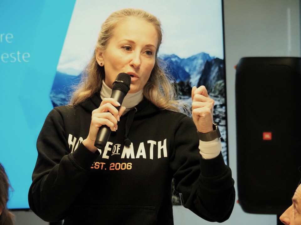 Vibeke Gwendoline Fængsrud i House of Math.