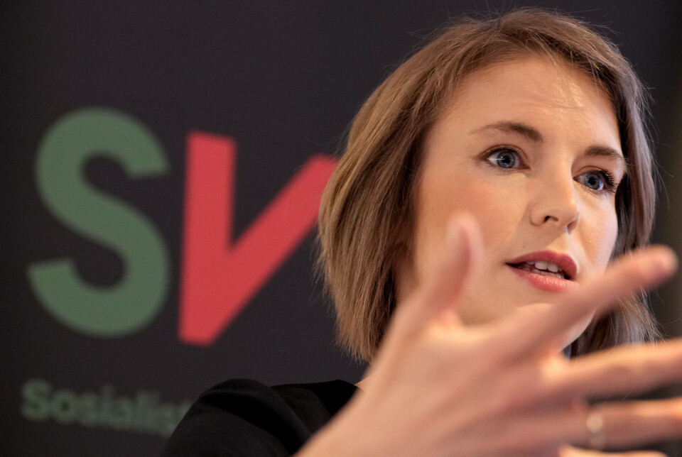 Finanspolitisk talsperson, Kari Elisabeth Kaski, i SV.