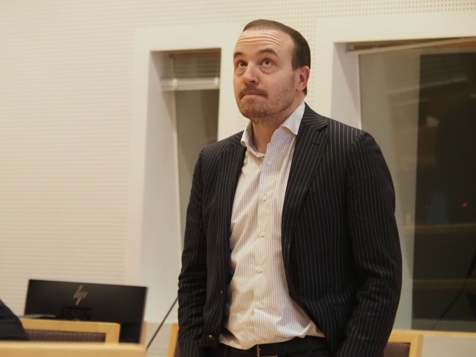 Gründer og adm. dir i Lunar Group, Ken Villum Klausen vitnet tirsdag i saken mellom Instabank-aksjonærene og Lunar Bank.