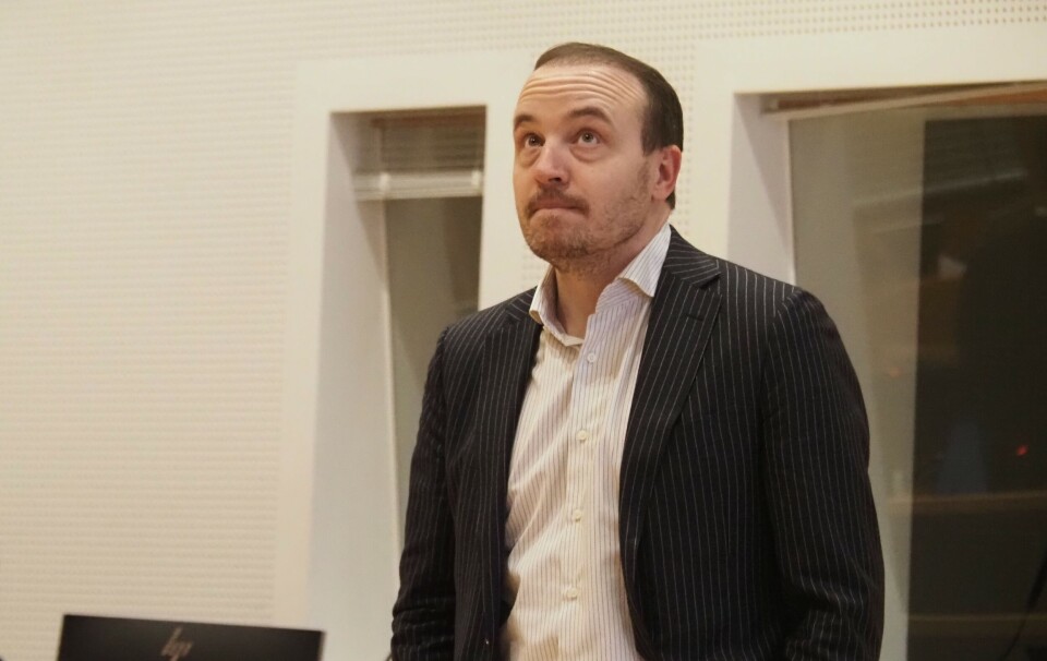 Gründer og adm. dir i Lunar Group, Ken Villum Klausen vitnet tirsdag i saken mellom Instabank-aksjonærene og Lunar Bank.