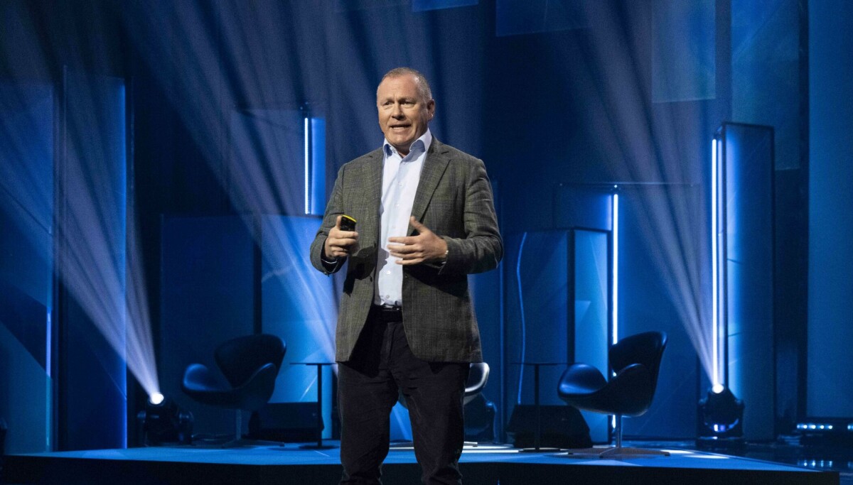 Photo: Joakim Birkeli Jacobsen Norgesmesterskapet i AI 2026 åpnes av Nicolai Tangen