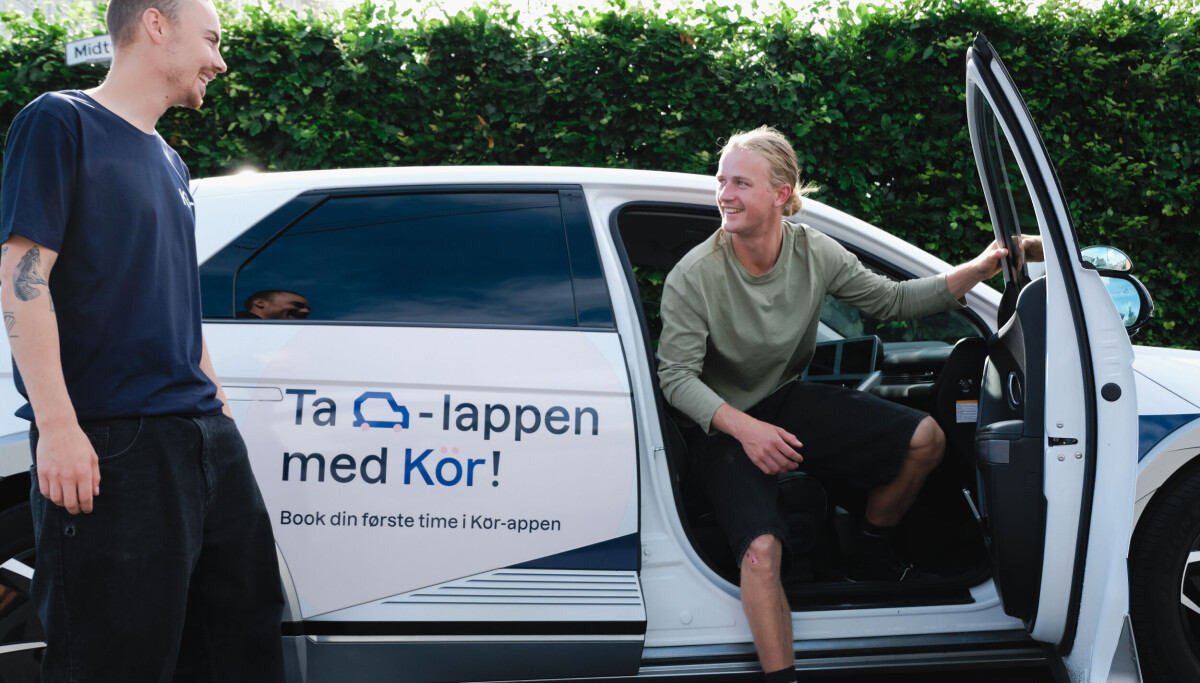 Photo: Mia Sandnes Nilsen Forsikringsselskap satser på kjøreskole-app for å bidra til færre trafikkulykker