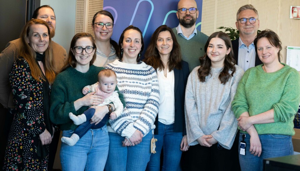 Fra venstre: Line Berg, Lars Reyes-Gjølme, Sandra Skillingsås, Marie H. Johansen,
Elisa Cittanti, May Britt Hansen, Espen Halmøy, Lyana Håberg Nedialkova, Tor
Ulleberg, Marianne Øverbø Olsen. Ikke til stede: Håkon Dalen og Asa Mallon.