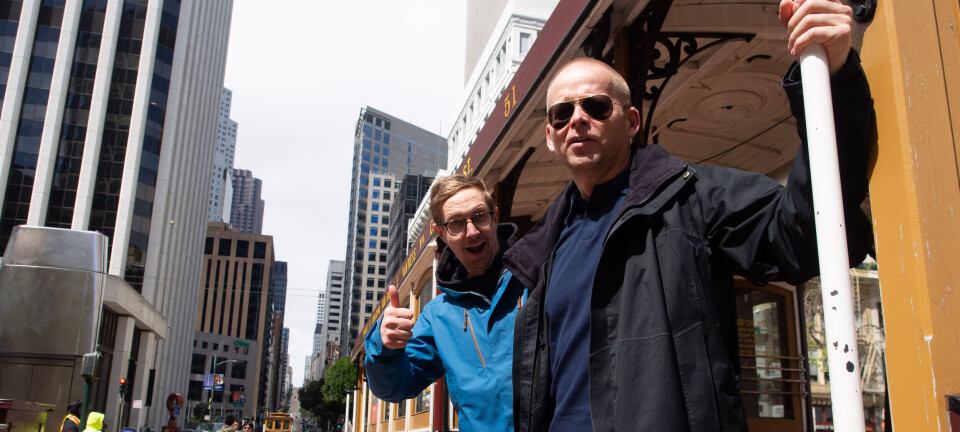 Nvidia-sjefen i møte med norske tech-startups i San Francisco: – Kom dere på AI-toget!