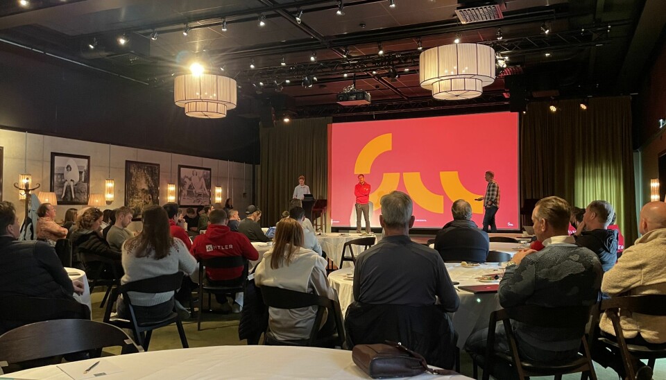 GJEV SAMLING: Det var bare investorer tilstede under «Investor Day» på Fyri under Startup Extreme i Hemsedal.