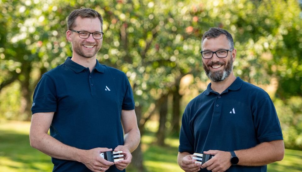 MEDGRÜNDERE: Svein Arild Frøshaug og André Skoog Bondevik i Agdir.