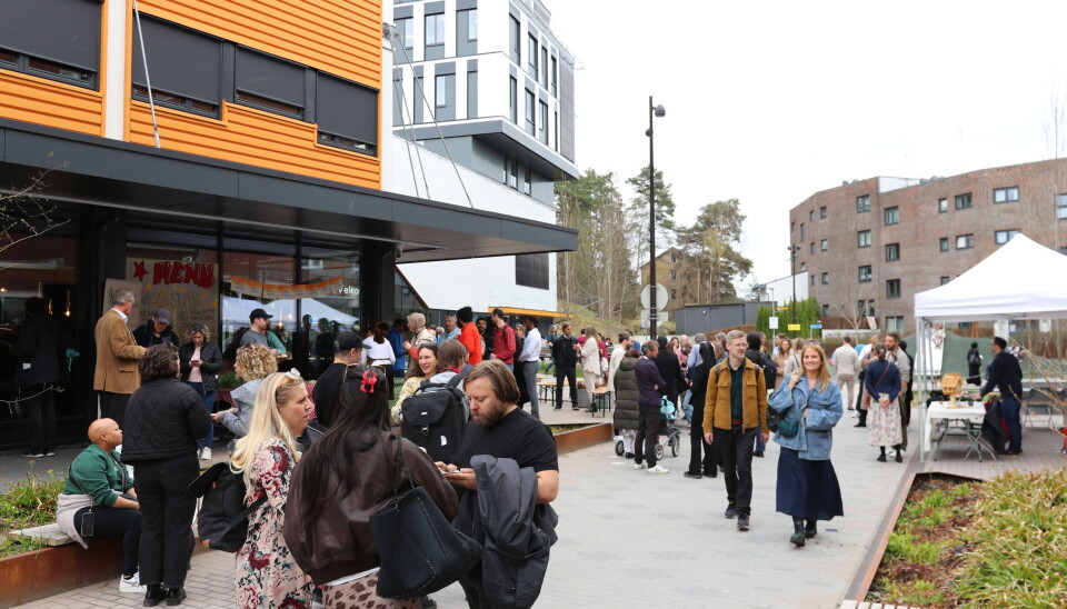 NÆRMILJØ: Mange møtte opp på Impact Startups Gründerfest på Holmlia denne uka.