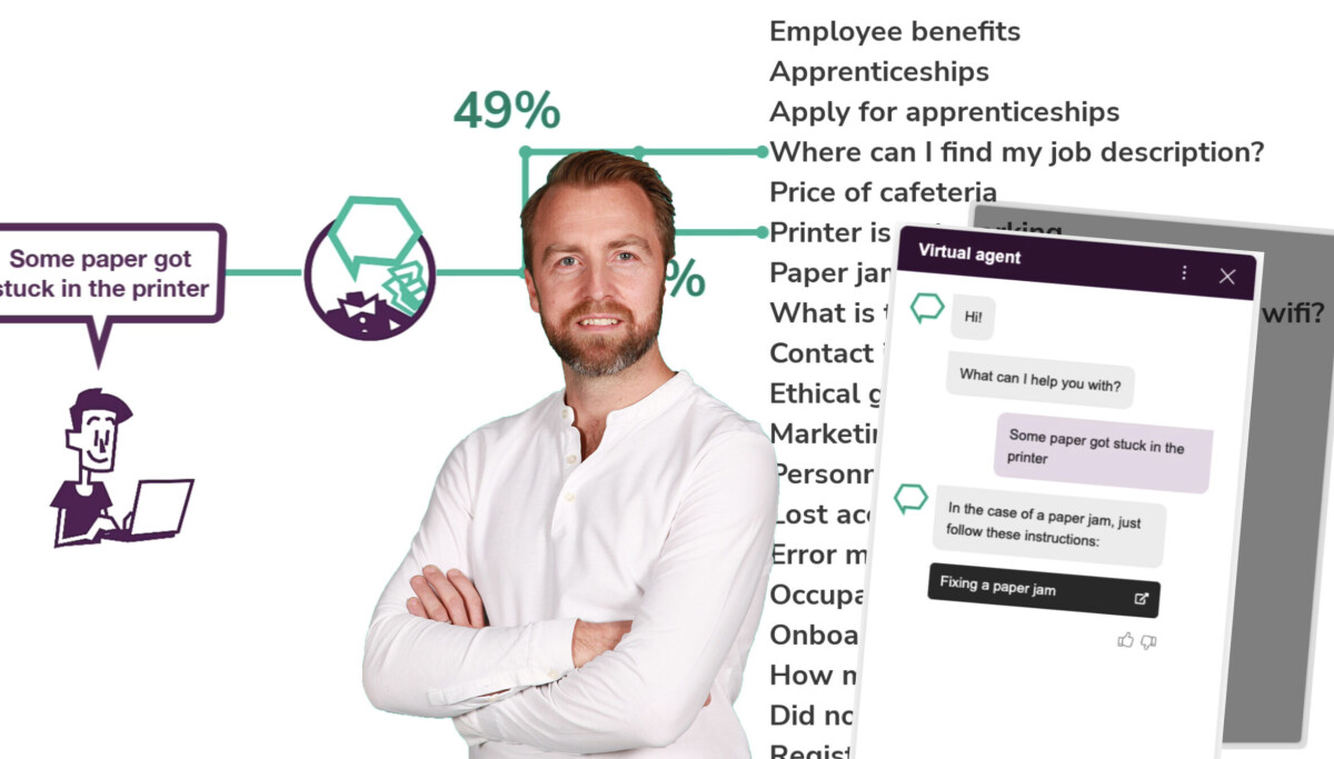 Photo: Joakim Birkeli Jacobsen Boost.ai-sjefen tar selskapet inn i den nye AI-tiden med stemmestyrt assistent