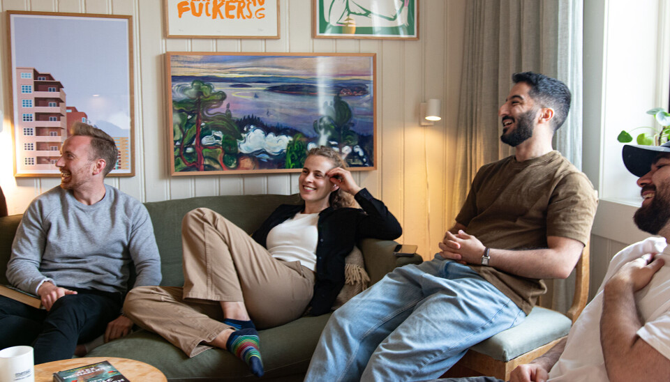 Denne gangen ble de alle enige om at boken var god. Ulrikke Lien og bokklubben