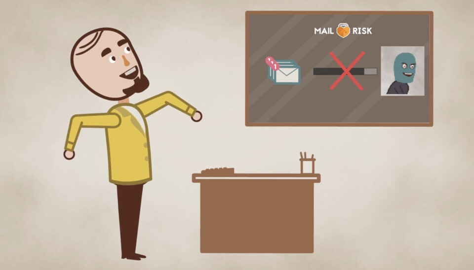 «PANIKKNAPP» I INNBOKSEN: En rekke norske bedrifter har tatt i bruk SecurePractices produkt «MailRisk».