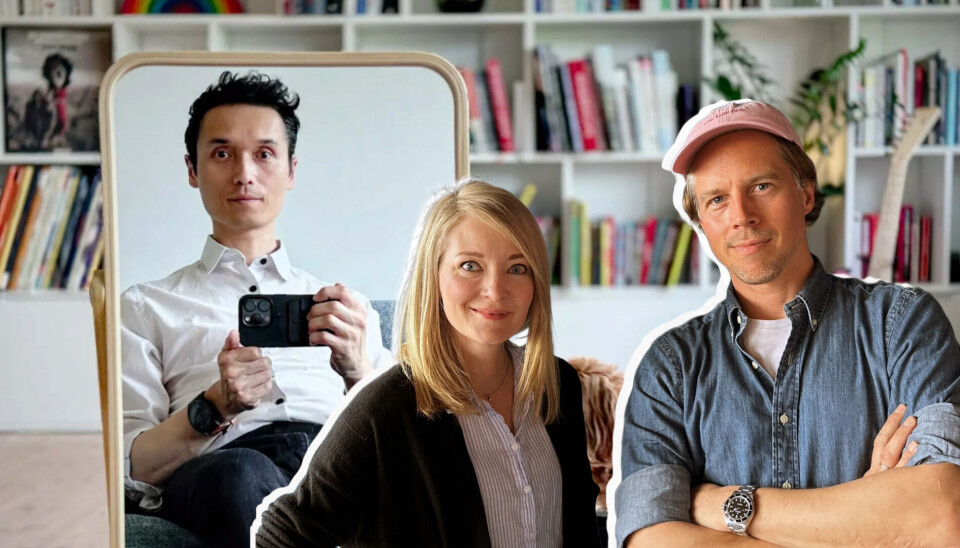 Designbyrået Frost Produkt var tredje største eier i Fjorden, etablert av Victor Henning (til venstre). Frost Produkt ledes i dag av partnerne Karin Ekwall og Sondre Frost Urstad (til høyre).