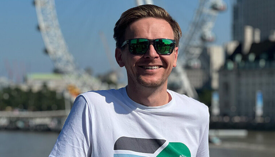 Helseboka-gründer Marius Christensen på ferie.
