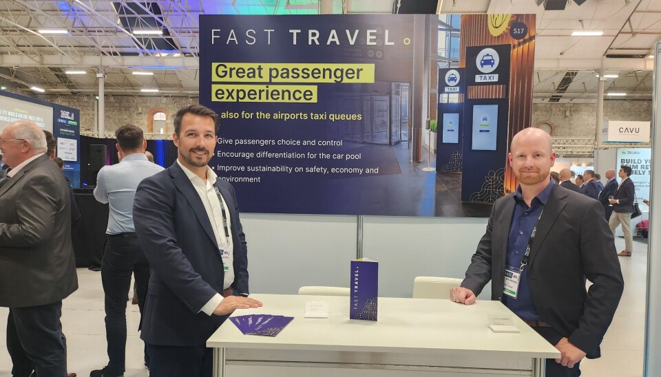 Henrik Holter, COO Fast Travel og Ole Morten Amundsen, CEO.