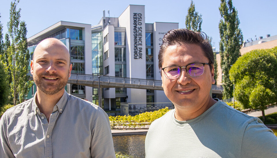 (f.v.) Reinier van Gageldonk og Luis de Ita Maubant er gründerne bak Surplusmap som holder til på Startuplab i Oslo. (f.v.) Reinier van Gageldonk og Luis de Ita Maubant er gründerne bak Surplusmap som holder til på Startuplab i Oslo.