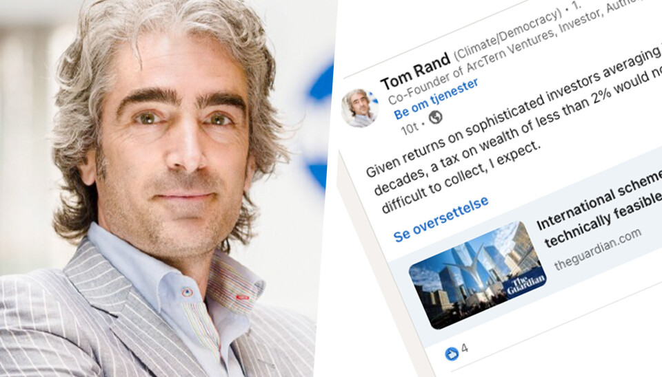 Tom Rand er forfatter, klimaforkjemper og forvalter Nysnø-penger.