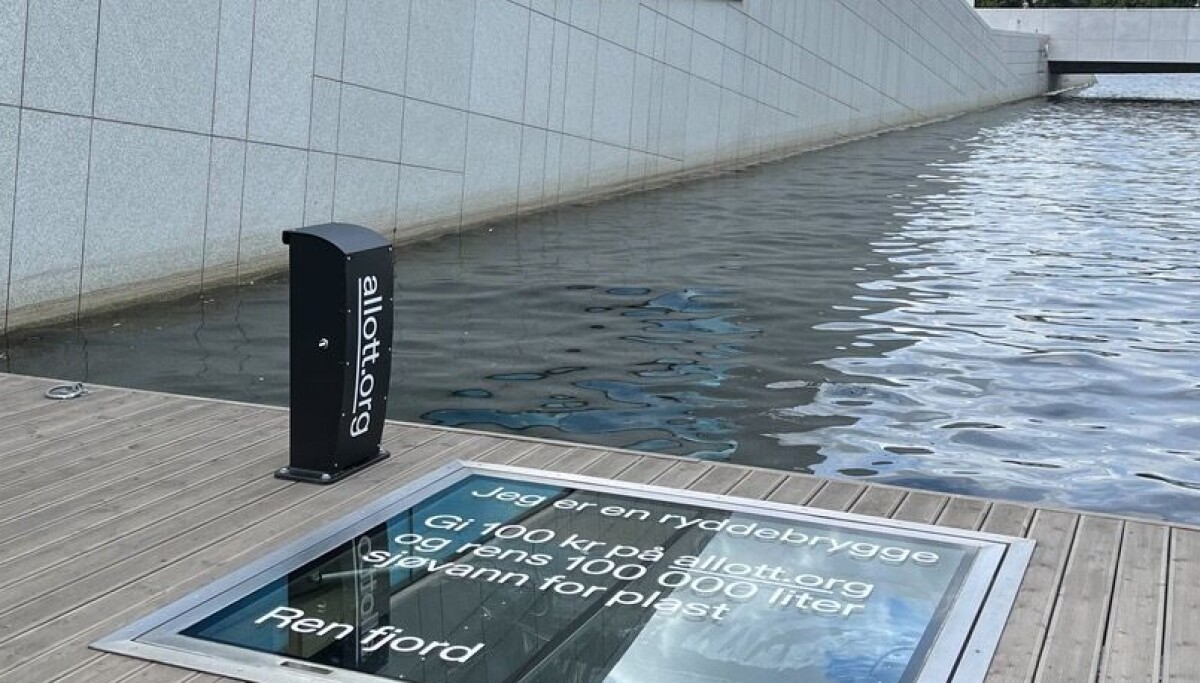 Photo: Redaksjonen shifter.no Ryddebrygge fra startup skal rydde verdens havner. Starter i Bjørvika