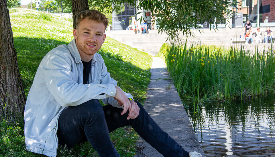 Satset på Norge: Karl Liapunov flyttet fra Texas til Norge for to år siden, uten jobb og sted å bo.