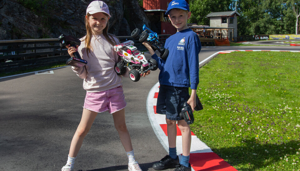 – Heldig som har to barn som fortsatt synes det er kult å henge med meg