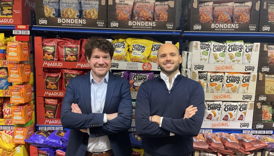 Eric Costa Øvrebø og David Murphy i Productivo.