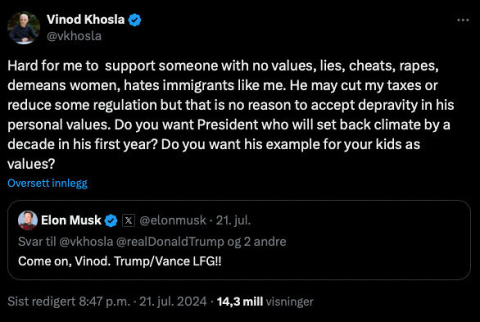 Presidentvalget splitter Silicon Valley - hvor politisk makt og innflytelse blir stadig viktigere